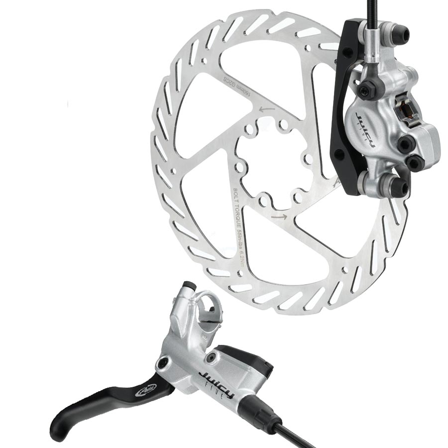 Parts Avid Juicy 5 203mm Rear disc brake Silver Image
