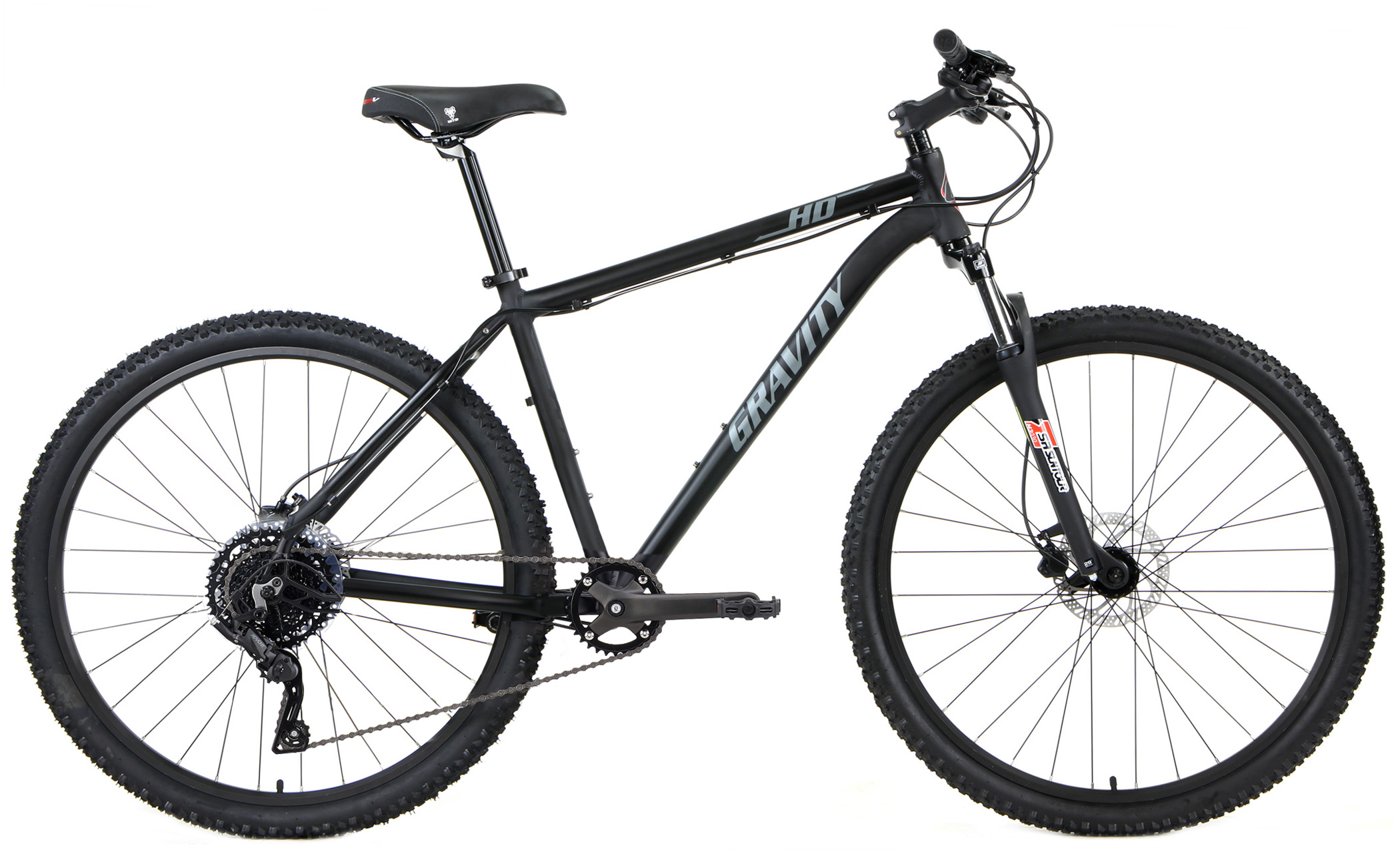 Bikes Gravity HD Expert 27.5 or 29er Hydraulic Disc Brake Microshift 1X9 Front Suspension Mountain Bike Image