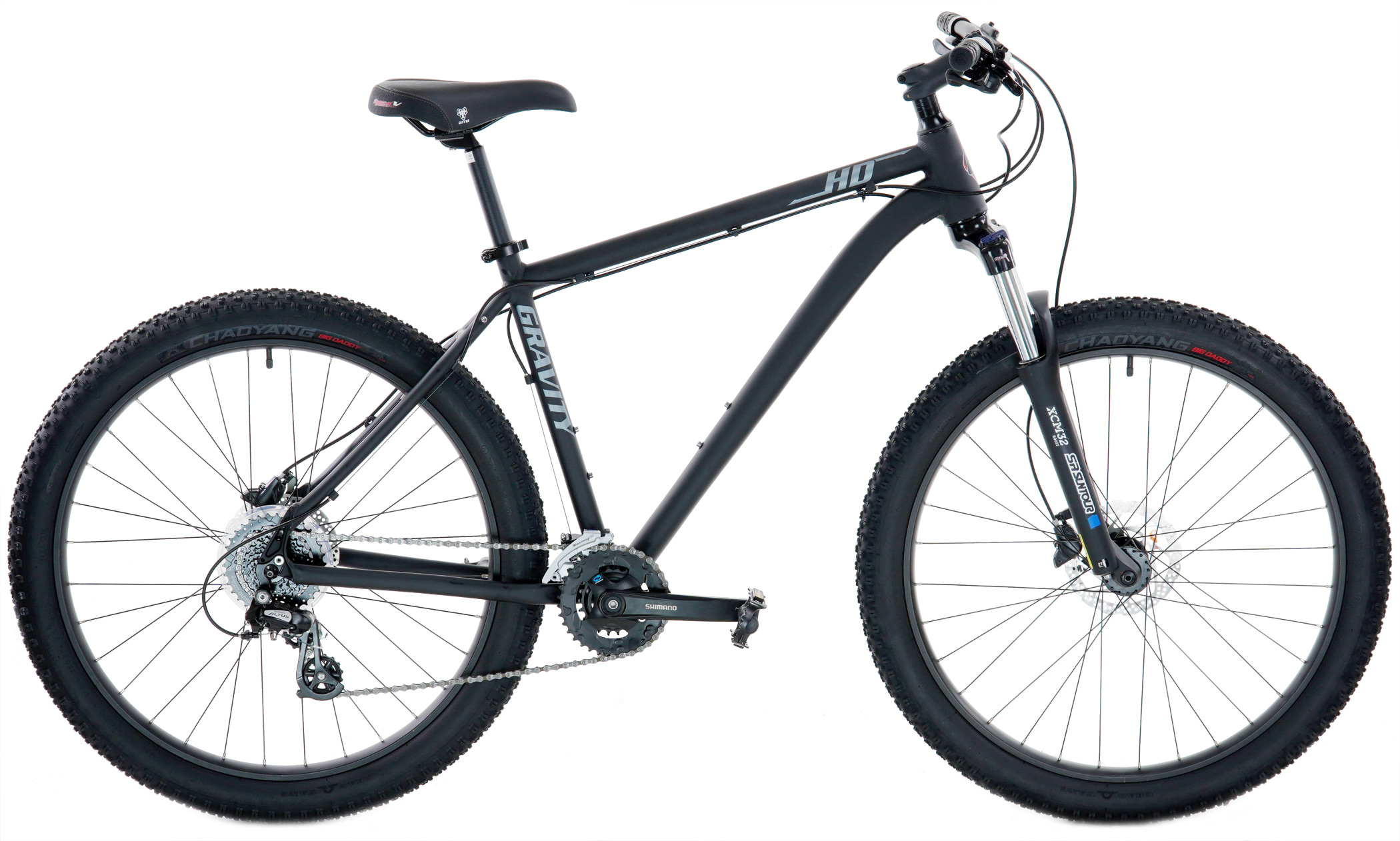 Bikes Gravity HD27.5 Plus Boost  Full Shimano 2X8 Speed 27.5PLUS (MidFat) Front Suspension Mountain Bikes Image