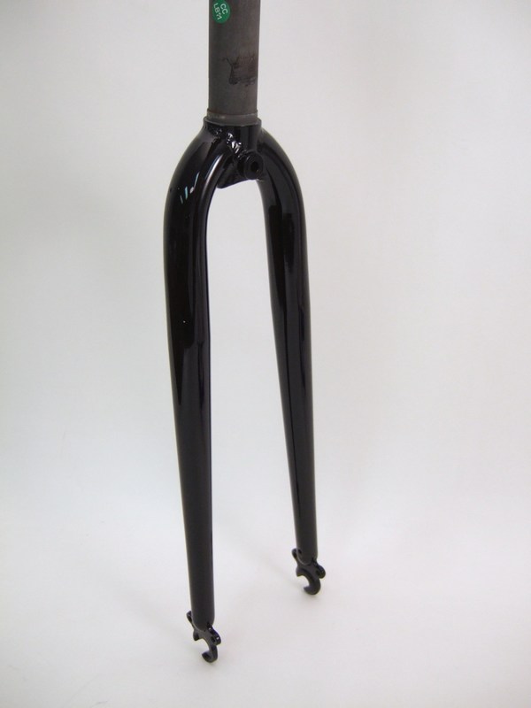 Forks 700c: Straight Blade 1 1/8 Cro Moly Track Fork Image