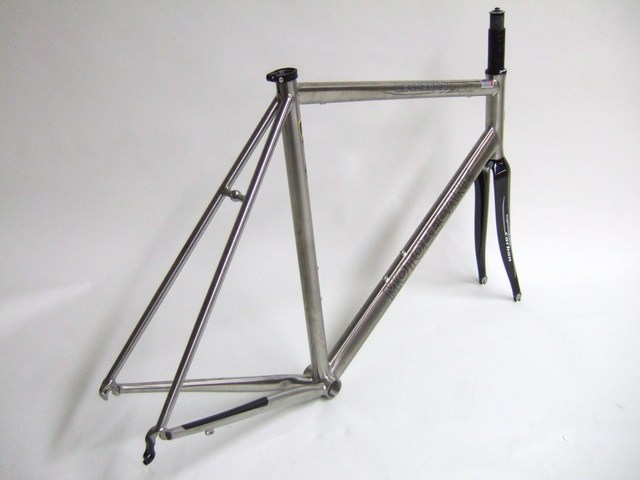 NEW TITANIUM ROAD BIKE FRAME SET CARBON FORK & WARRANTY  