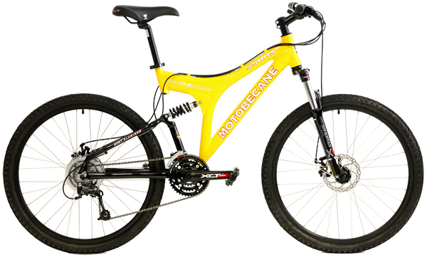 Bikes Motobecane 550 DS Shimano Deore / Alivio 24 Speed FR/RR LockOut Full Suspension Mountain Bike Image