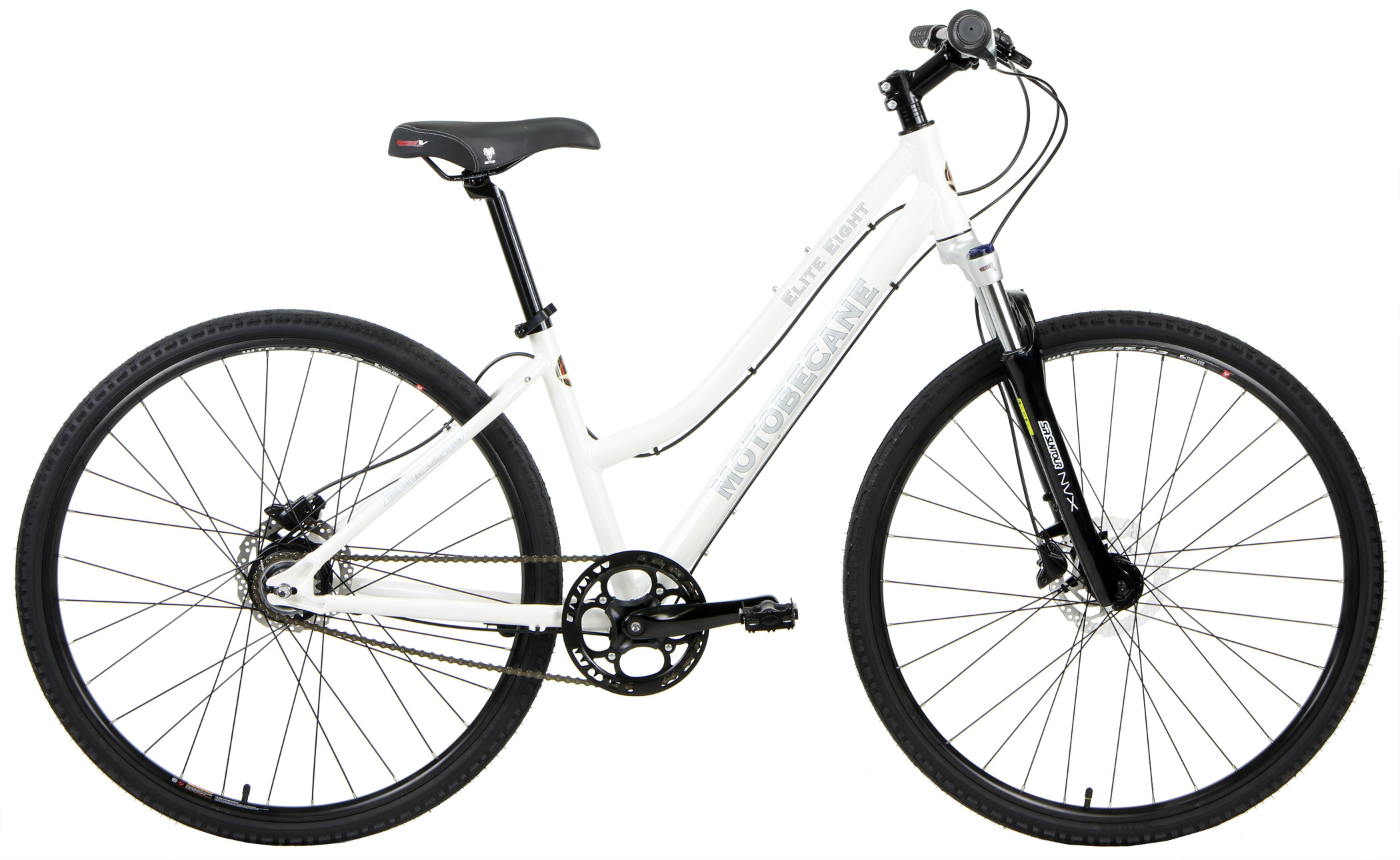 Bikes Motobecane Elite Eight Disc Brake Hybrid Bicycle Image