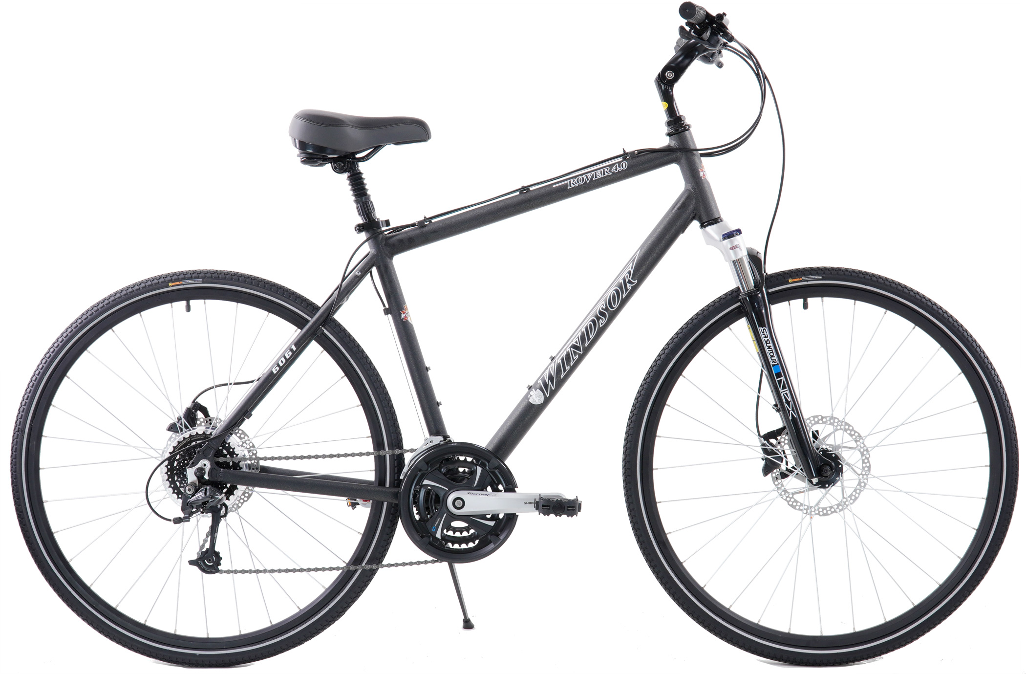 Bikes 2020 Windsor Rover 4.0 Shimano Alivio 24 Speed Hydraulic Disc Brake Hybrid Adventure Bike Image