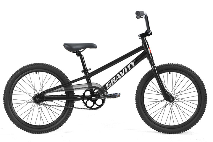 4 Stunt Pegs Jago frbmx01 BMX Bike Bicycle with 360 ° Black Frame 20 Wheels And 36 Steel Spikes per Wheel Front Rear V-Type Brakes 